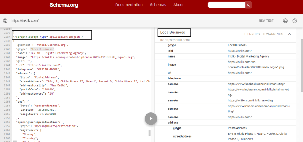 Inklik-digital marketing-agency-local-business-schema-on-website